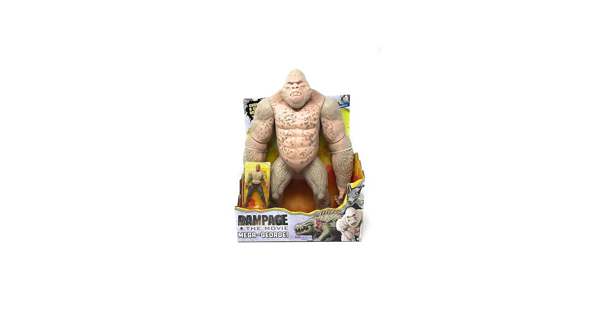 Amazon.com: Rampage The Movie Mega-George : Toys & Games