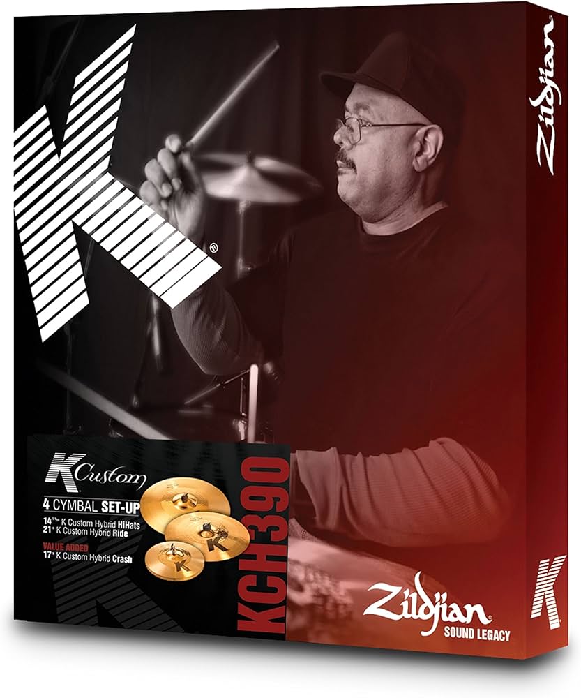 Amazon.com: Avedis Zildjian Company K Custom Hybrid Cymbal Box Set