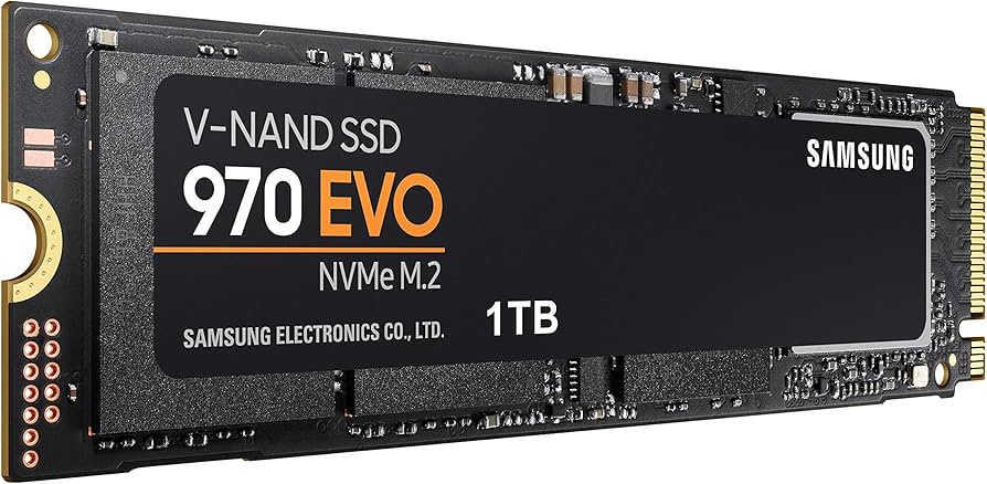 Amazon.com: SAMSUNG 970 EVO SSD 1TB - M.2 NVMe Interface Internal