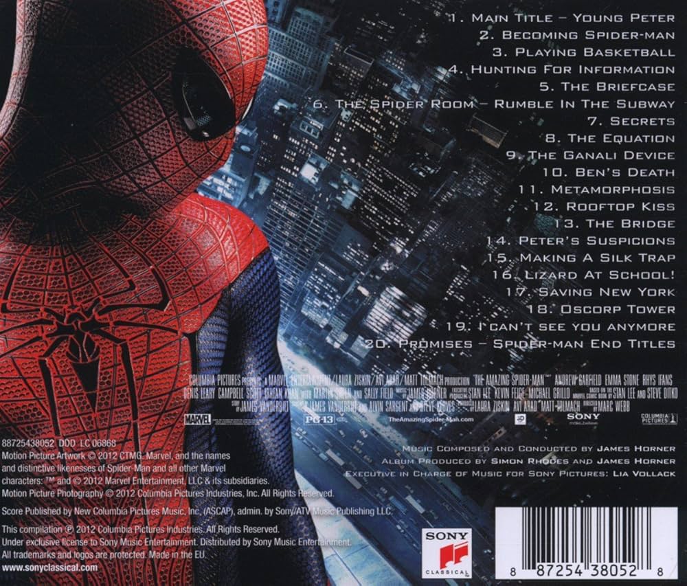 Amazon.co.jp: AMAZING SPIDER-MAN: ミュージック