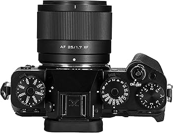 Amazon.com : VILTROX 25mm f1.7 XF, 25mm F1.7 APS-C Auto Focus Lens