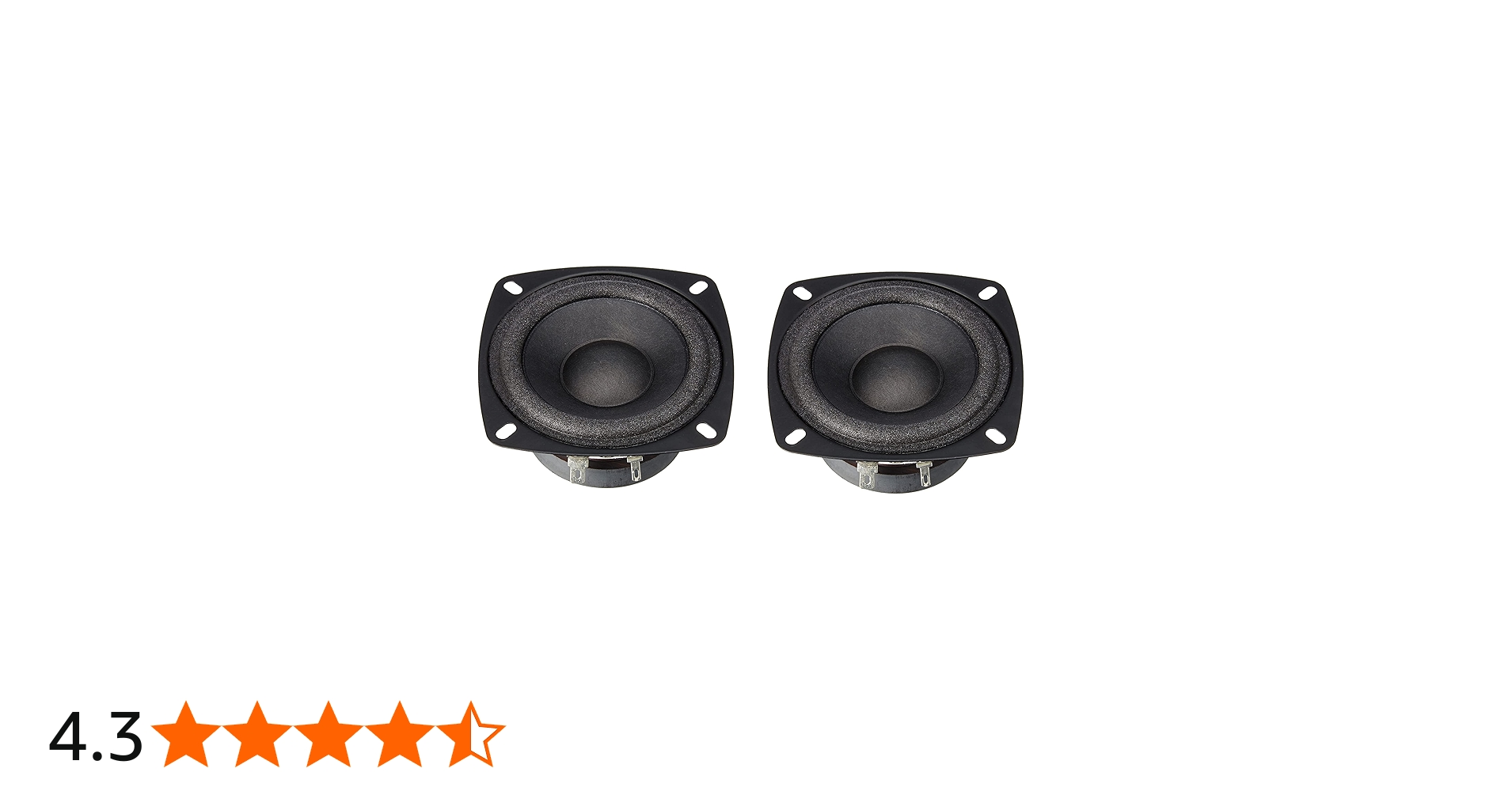 Amazon.co.jp: FOSTEX 8cm ウーハー PW80K(P) ペア : 楽器・音響機器