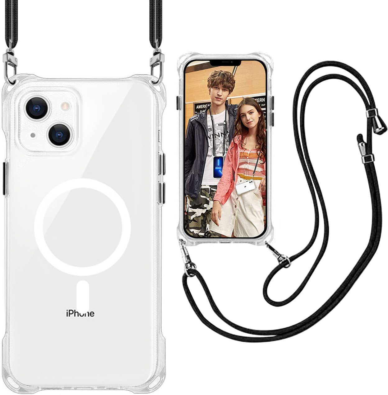 Amazon.co.jp: MagSafe対応 iPhone 14 Pro Max用 ケースクリア