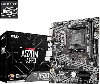 Amazon | MSI A520M-A PRO ??????????? AMD AM4 DDR4 PCIe 4.0 SATA