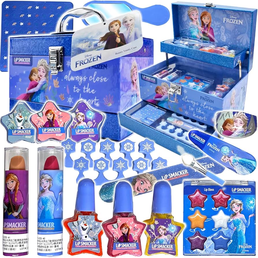 Amazon | キッズ コスメティック ビューティ バニティ ケース 四角