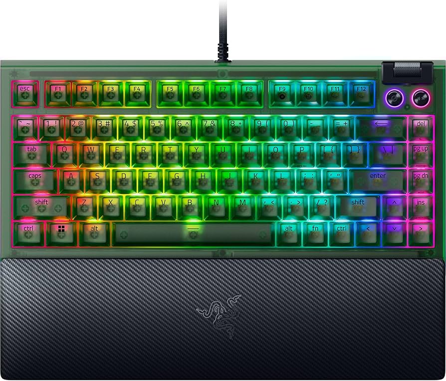 Amazon.com: Razer BlackWidow V4 75% Mechanical Gaming Keyboard