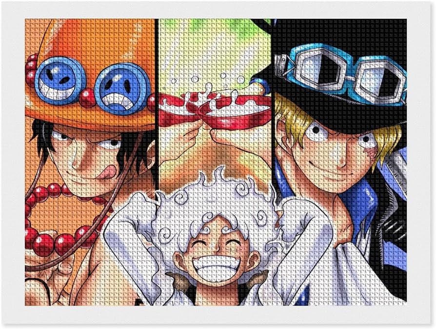 Amazon.co.jp: 45×60cm ダイヤモンドアート ONE PIECE ワンピース
