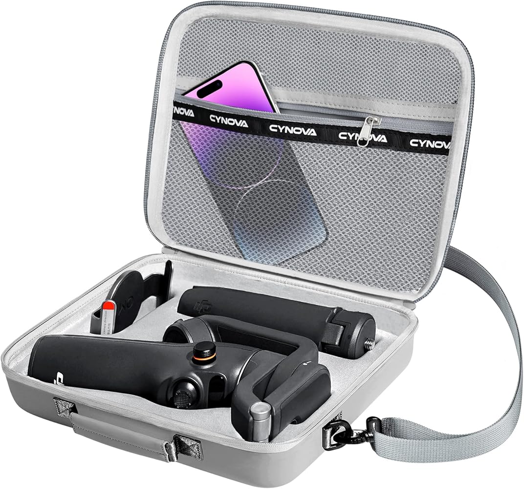 Amazon.co.jp: CYNOVA DJI Osmo Mobile 6 ケース 防水 DJI OM 6 収納