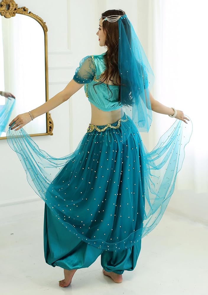 Amazon.com: ZLTdream Cosplay Costume Belly Dance Costume Belly