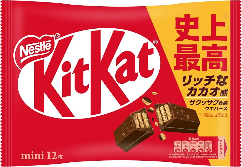 Amazon.co.jp: ネスレ日本 キットカットミニ 12枚×12袋 : 食品・飲料・お酒
