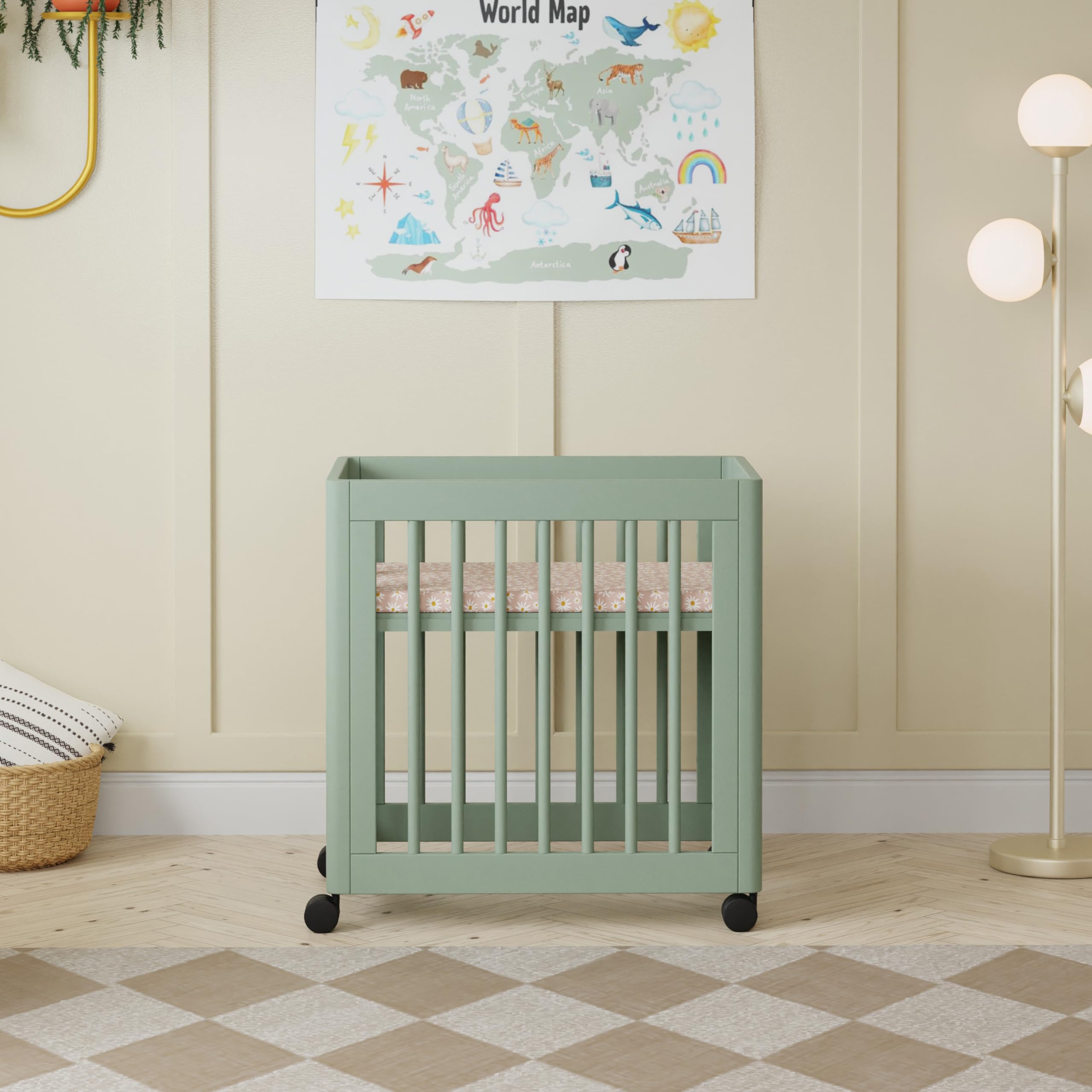 Amazon.com : Babyletto Yuzu 8-in-1 Convertible All-Stages® Crib
