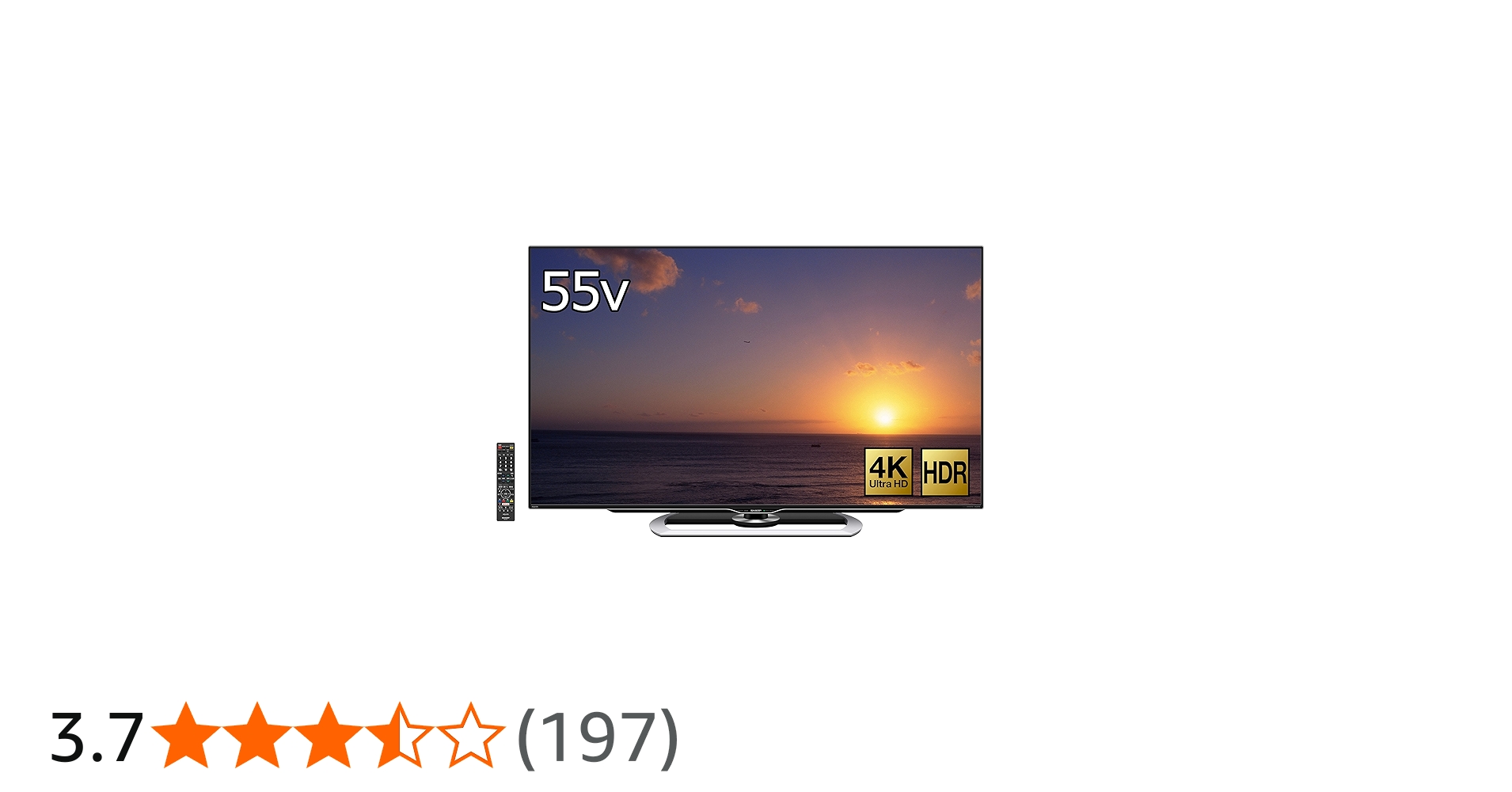 Amazon.co.jp: Sharp Aquos LC-55US40 55V LCD TV, 4K HDR, Equipped