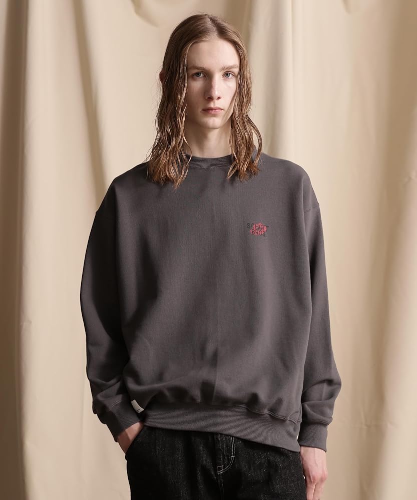 Amazon.co.jp: [Schott] CREW SWEAT KISS PANTHER/クルーネック