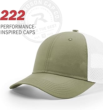 Richardson Unisex 222 R-Active Lite AirMesh Trucker Adjustable