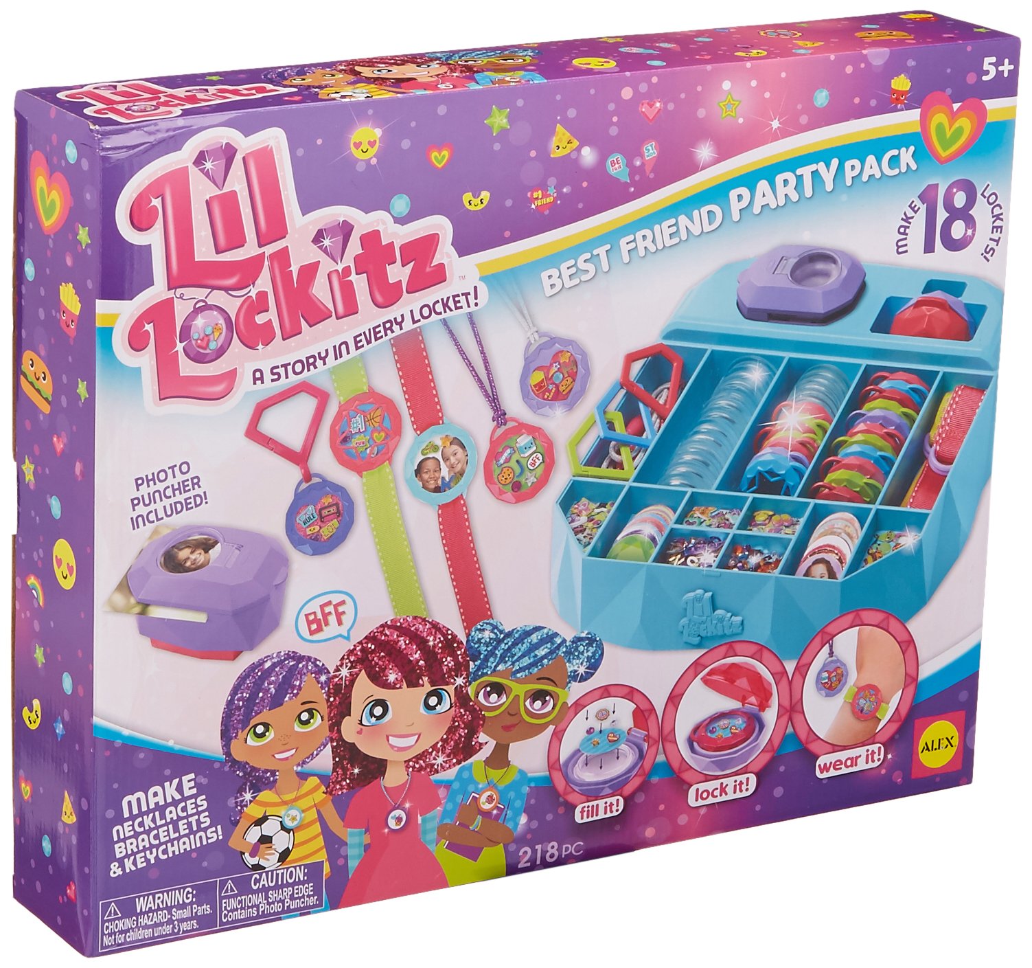 Amazon.com: Lil Lockitz Best Friend Party Pack : Toys & Games
