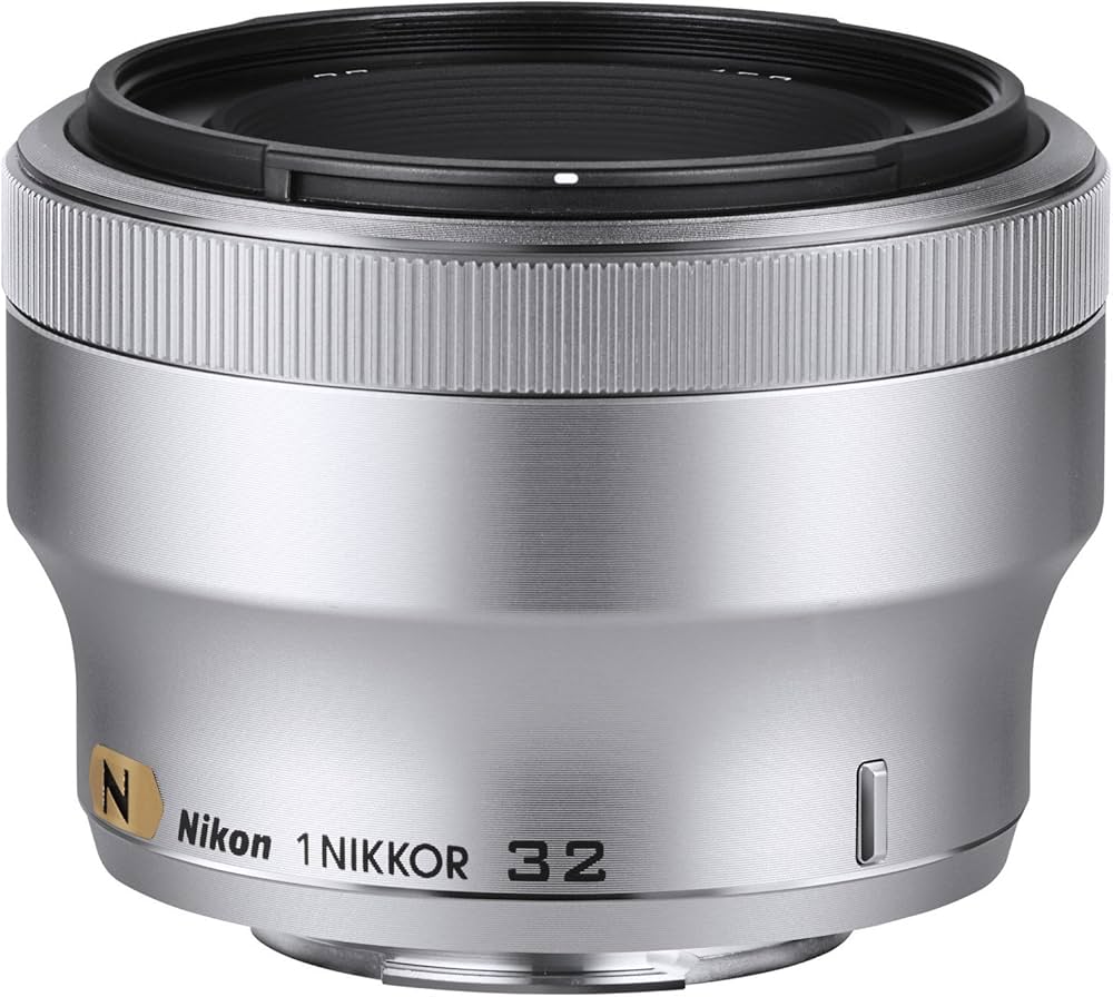 Amazon.co.jp: Nikon 単焦点レンズ 1 NIKKOR 32mm f/1.2 シルバー
