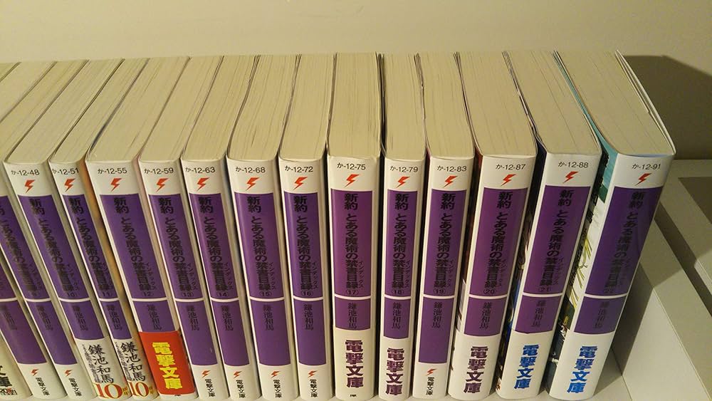 Amazon.co.jp: 新約 とある魔術の禁書目録 ライトノベル 1-22巻セット