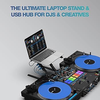 Amazon.com: Reloop Advanced Laptop Stand with USB-C PD Hub (AMS