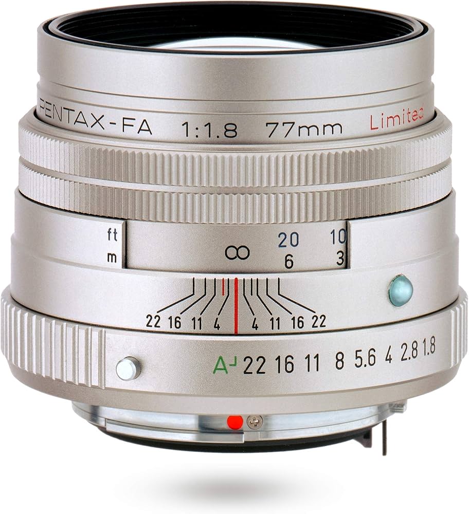 Amazon.co.jp: smc PENTAX-FA 77mmF1.8 Limited シルバー 中望遠単焦点