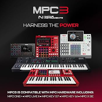 AKAI Professional MPC Key 61 - Teclado de sintetizador de produção