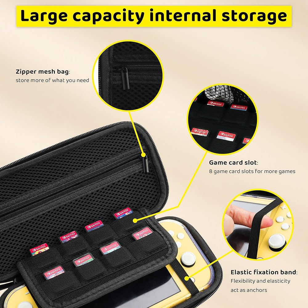 Amazon.com: HYPERCASE Protective Case for Nintendo Switch Lite