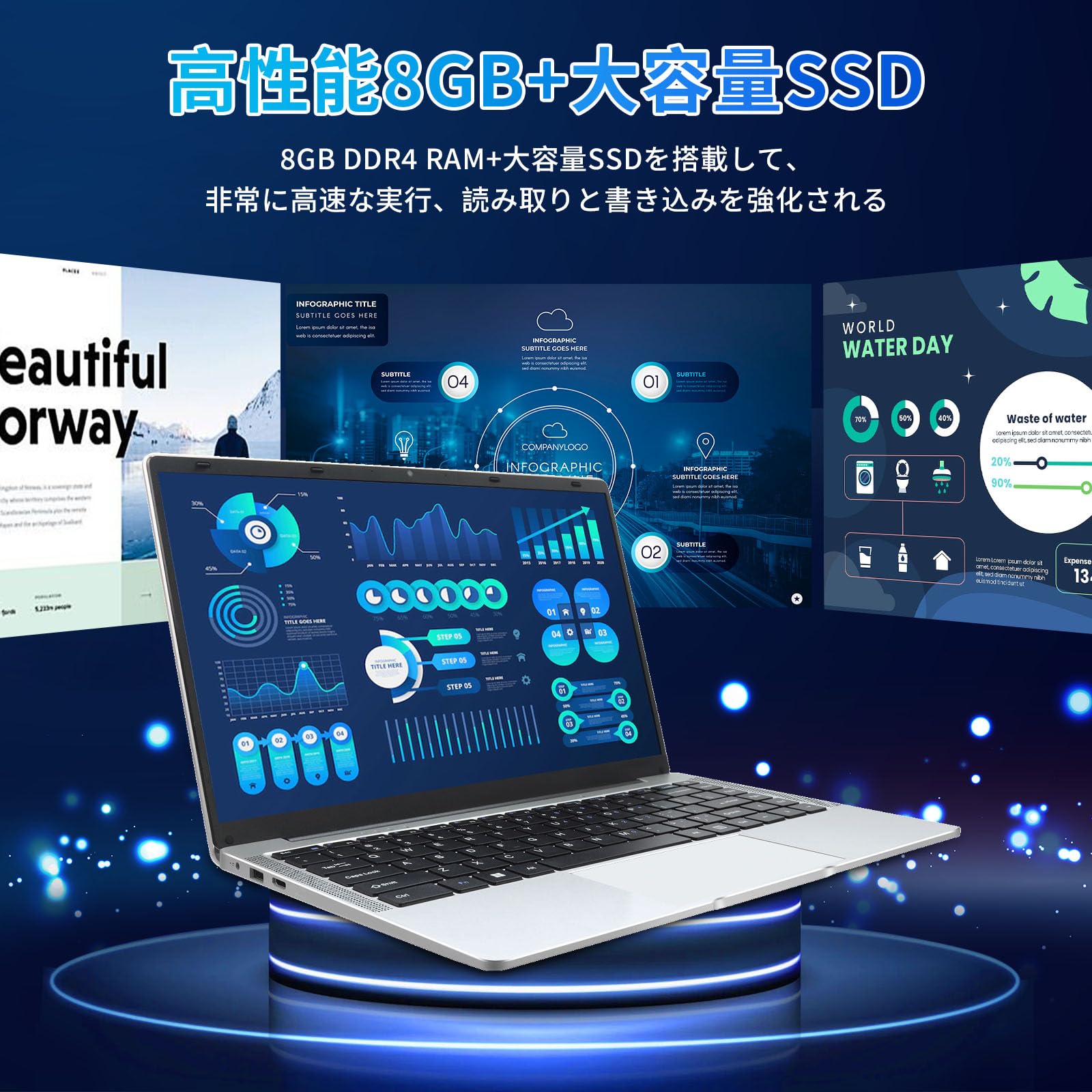 Amazon.co.jp: ESBOOKノートパソコン 【Windows 11 Pro&MS Office 2024
