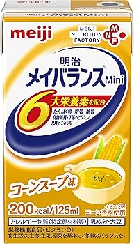 Amazon | メイバランスミニ コーンスープ味 125ml×24本【ケース】 明治