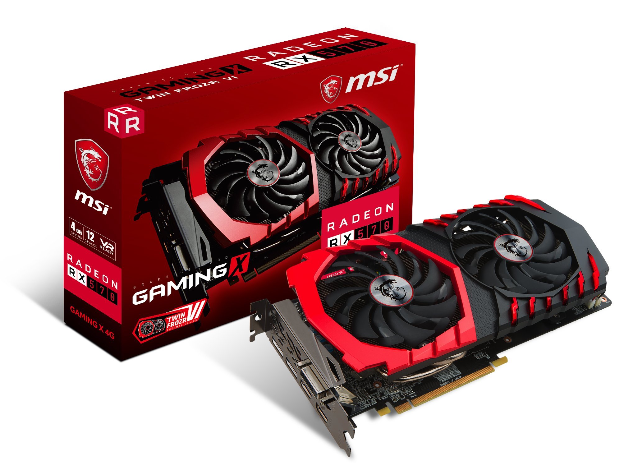 Amazon | Radeon RX 570 GAMING X 4G | MSI | グラフィックボード 通販