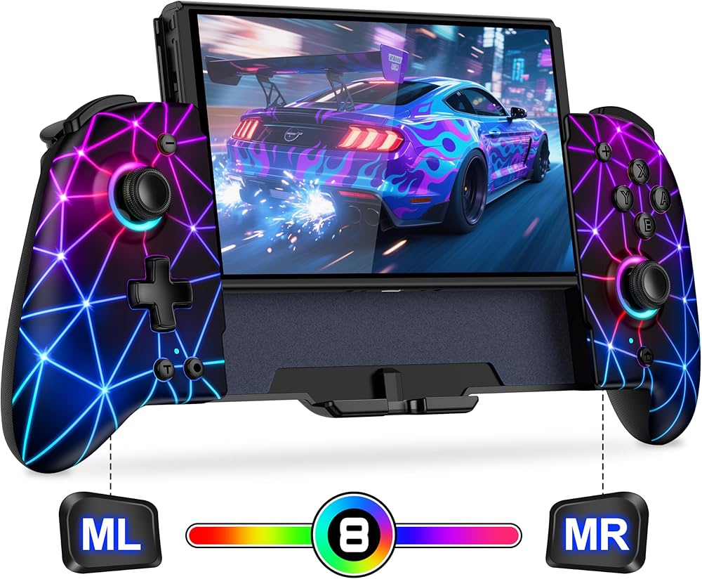 Gammeefy Switch Hall Effect - JC200 Switch Pro Controller for