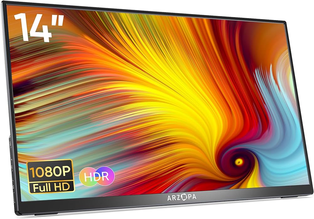 Amazon.co.jp: ARZOPA モバイルモニター 14インチ モバイル