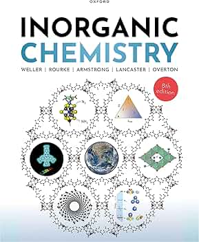 Amazon.com: Inorganic Chemistry: 9780198866916: Weller, Prof Mark