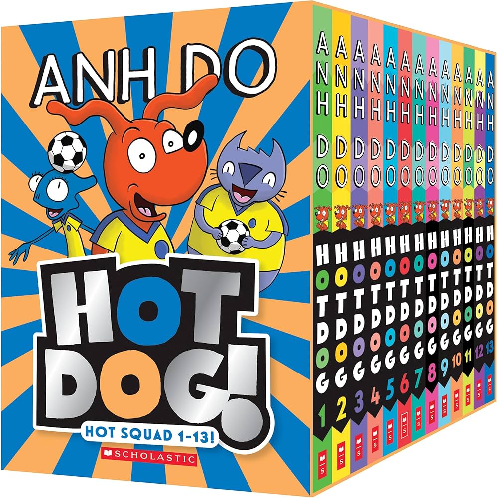 Hotdog!: Hot Squad 1-13! (Boxed Set): Anh Do: 9781761529511