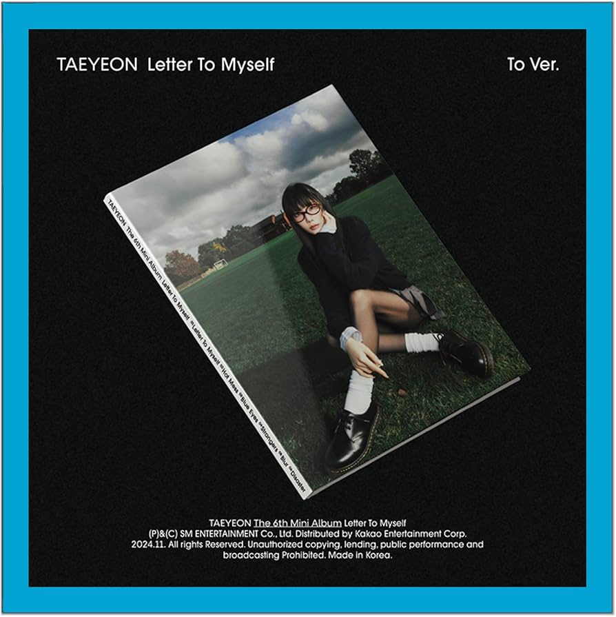 Amazon.com: Taeyeon Letter To Myself Album 6th Mini Album (To Ver