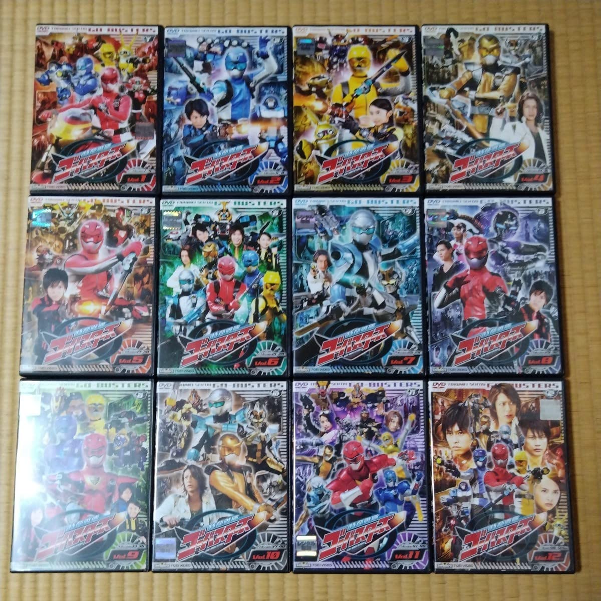 Amazon.co.jp: DVD特命戦隊ゴーバスターズ 全12巻 全50話スーパー戦隊