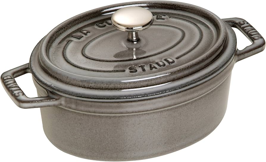 Amazon｜ストウブ(Staub) 「 ピコ ココット オーバル グレー 15cm