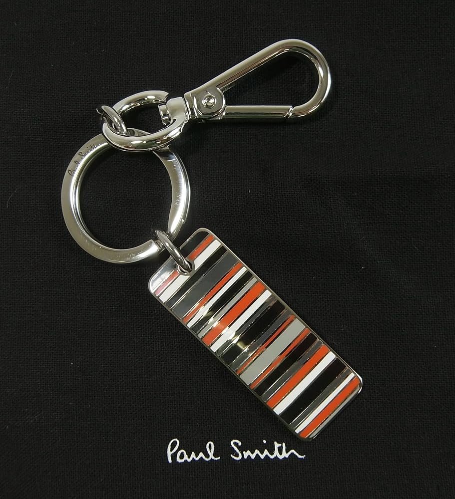 Amazon.co.jp: [ポールスミス] キーホルダー キーリング リバーシブル