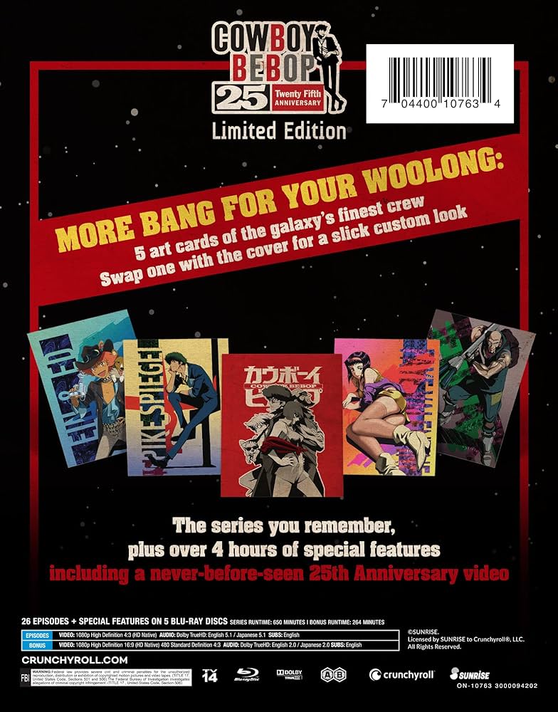 Amazon.com: Cowboy Bebop: The Complete Series - 25th Anniversary