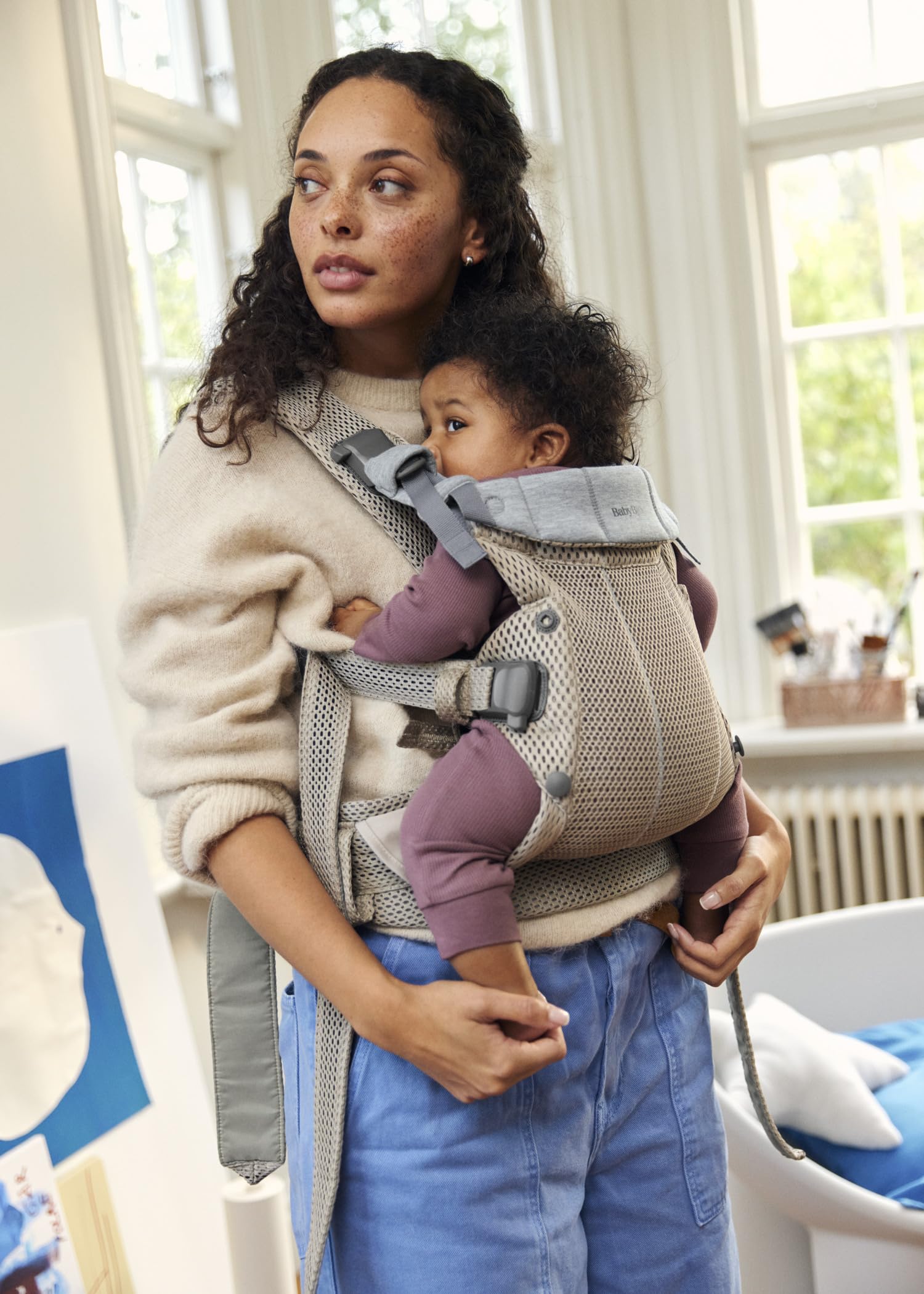 Amazon.co.jp: ベビービョルン 抱っこひも 0カ月~36カ月まで メッシュ
