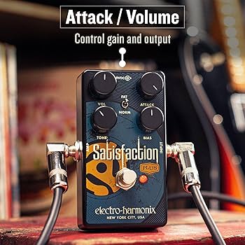 Amazon.com: Electro-Harmonix Satisfaction Plus Fuzz Pedal