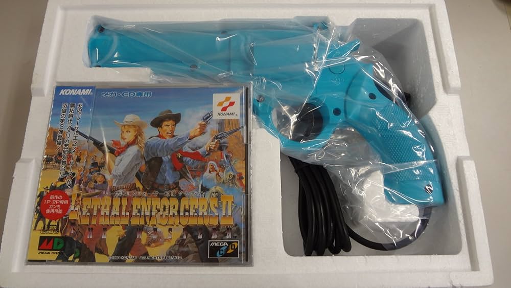 Amazon | リーサルエンフォーサーズ2光線銃付MCD 【メガドライブ