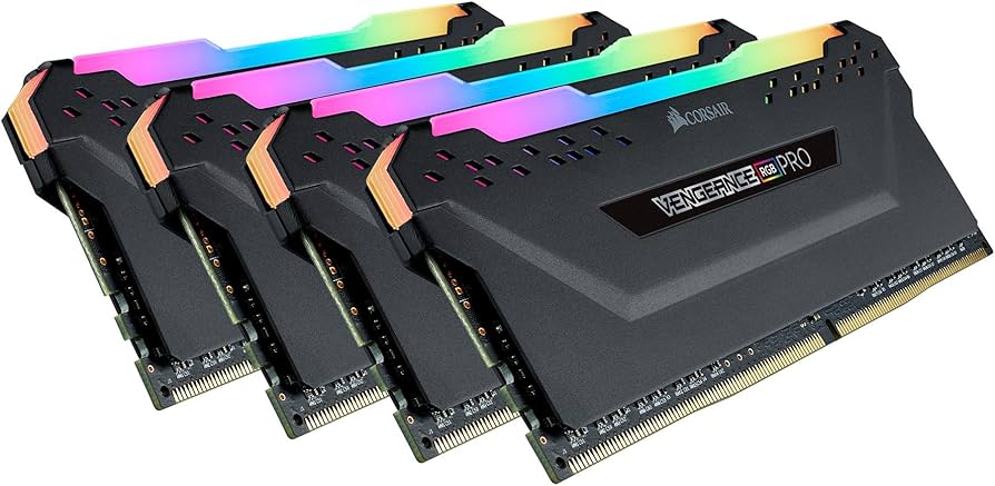 Corsair Vengeance RGB Pro 64GB (4x16GB) DDR4 3600 (PC4-28800) C18
