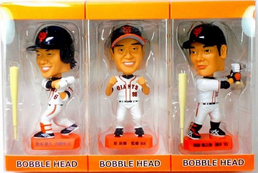 Amazon.co.jp: 読売 ジャイアンツ ボブルヘッド フィギュア 球団創設