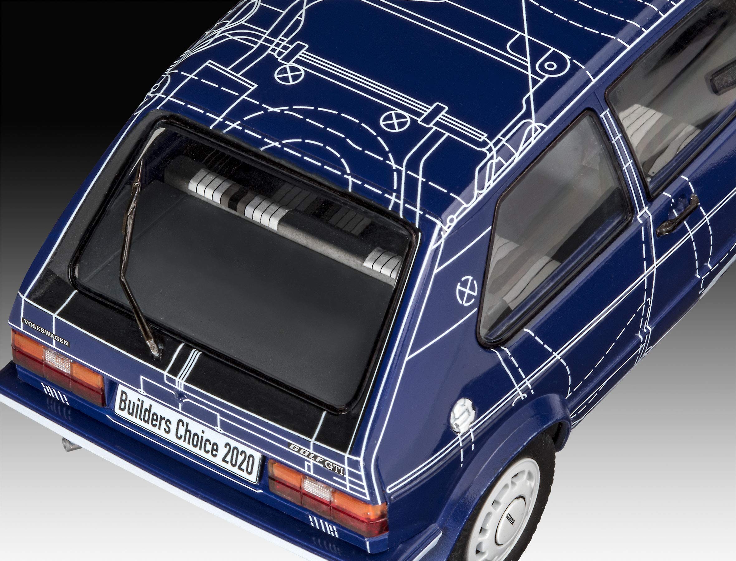 Amazon | ドイツレベル(Revell) 1/24 VW ゴルフ GTI ビルダーズ