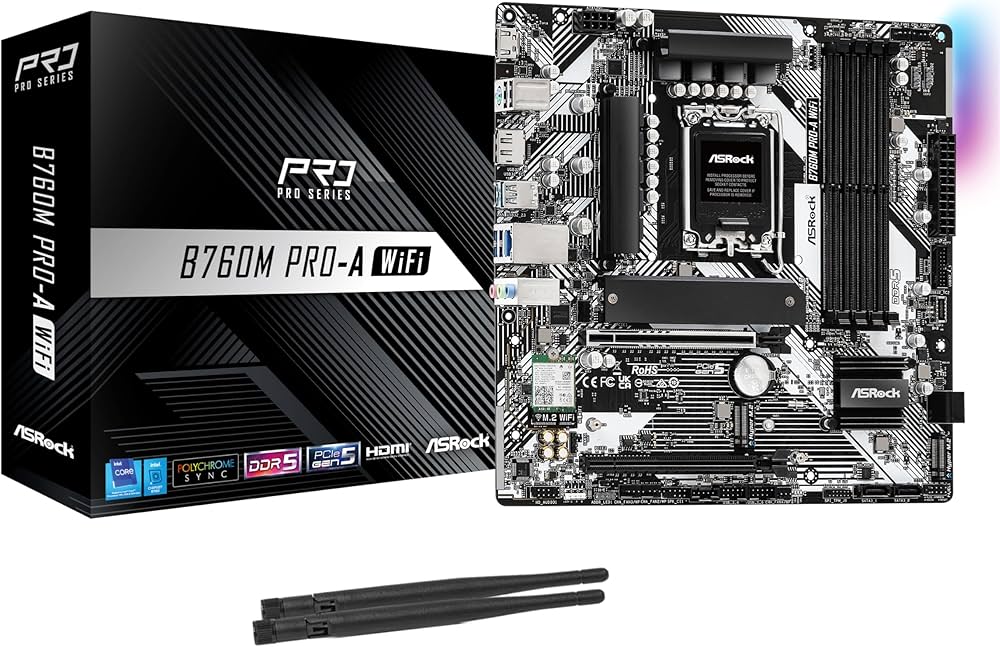 Amazon | 【Amazon.co.jp限定】 ASRock マザーボード B760M Pro-A WiFi