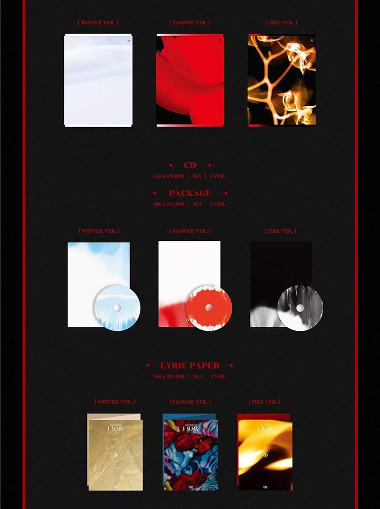 Amazon.co.jp: (G)I-DLE Mini Album Vol. 4 - I burn (Flower Version