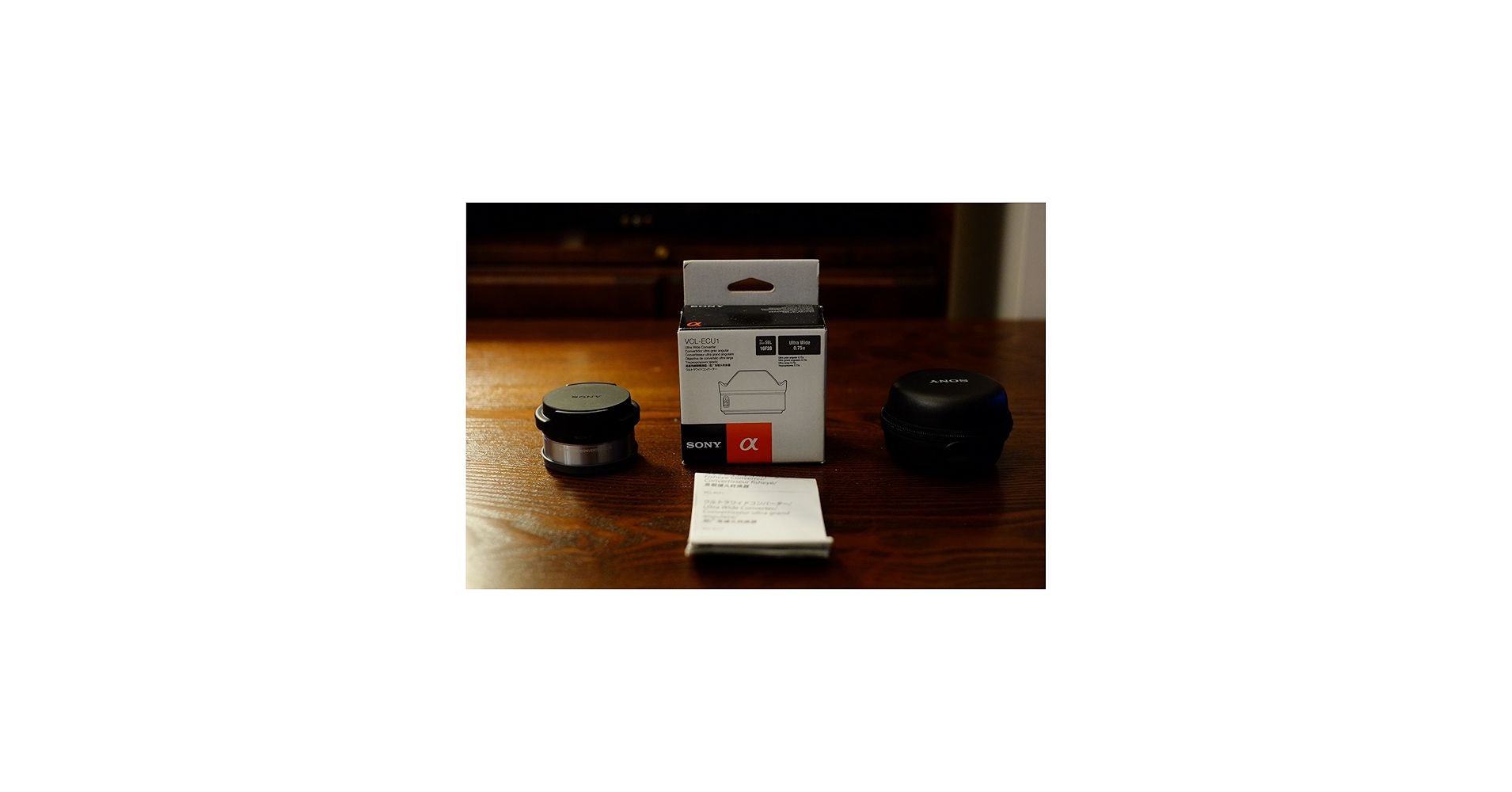 Amazon.com : Sony VCL-ECU1 Ultra Wide Converter, 0.75x, exclusive