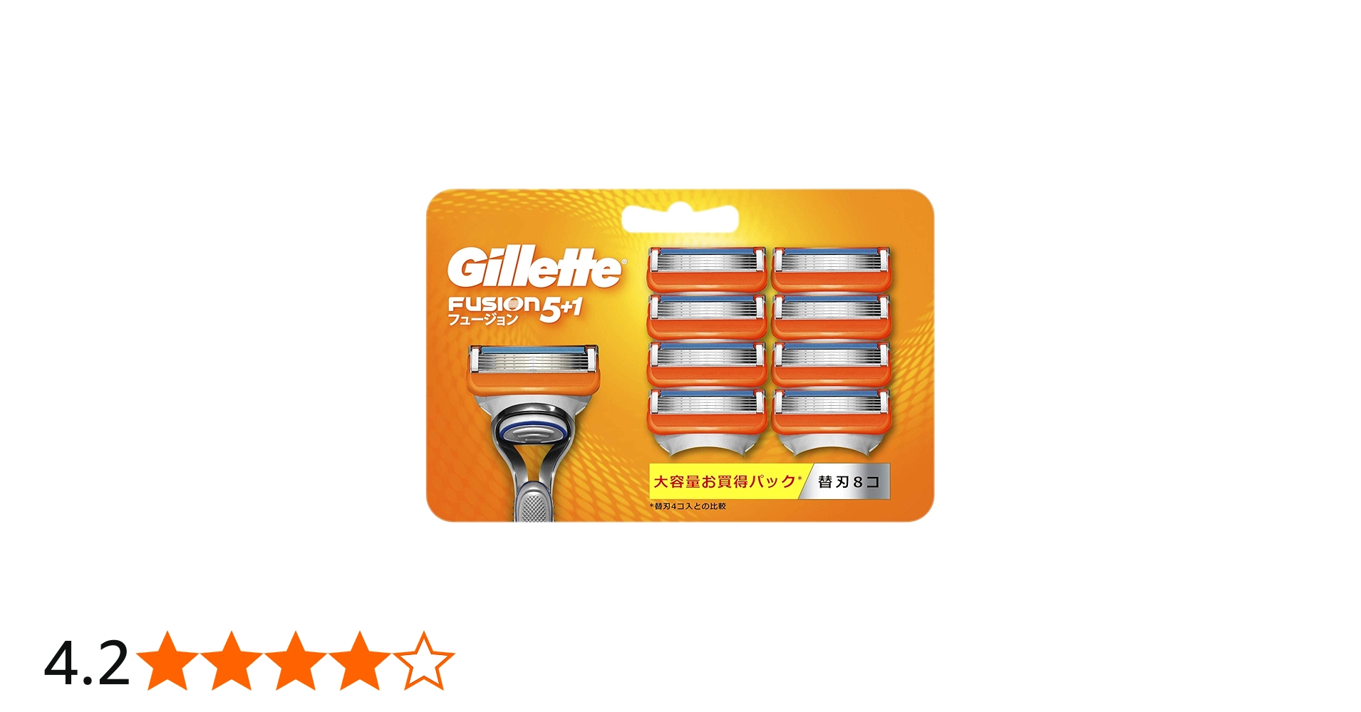 Amazon.co.jp: ジレット フュージョン5+1 マニュアル 髭剃り カミソリ