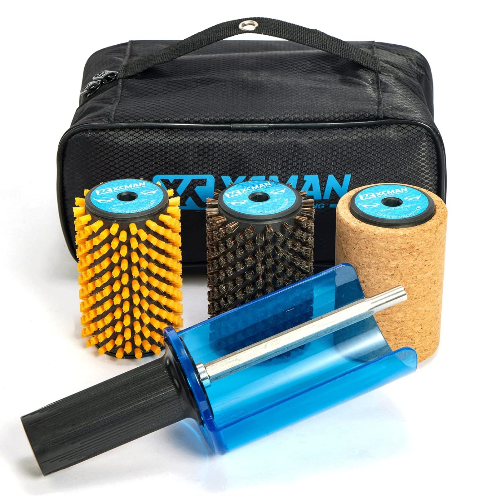 Amazon.co.jp: XCMAN スノーボード用ナイロン、ブロンズ、コルク、馬毛