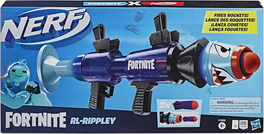 Amazon.co.jp: Nerf Fortnite RL-リップリーブラスター、ビッグ
