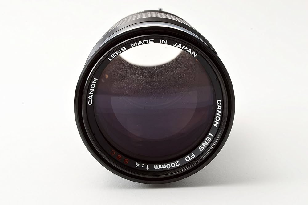 Amazon | Canon FD 200mm f4 S.S.C. | カメラ用交換レンズ 通販